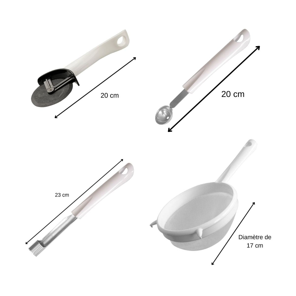 Ensemble de 4 ustensiles de cuisine Arcadalina Fackelmann - Mathon - 3