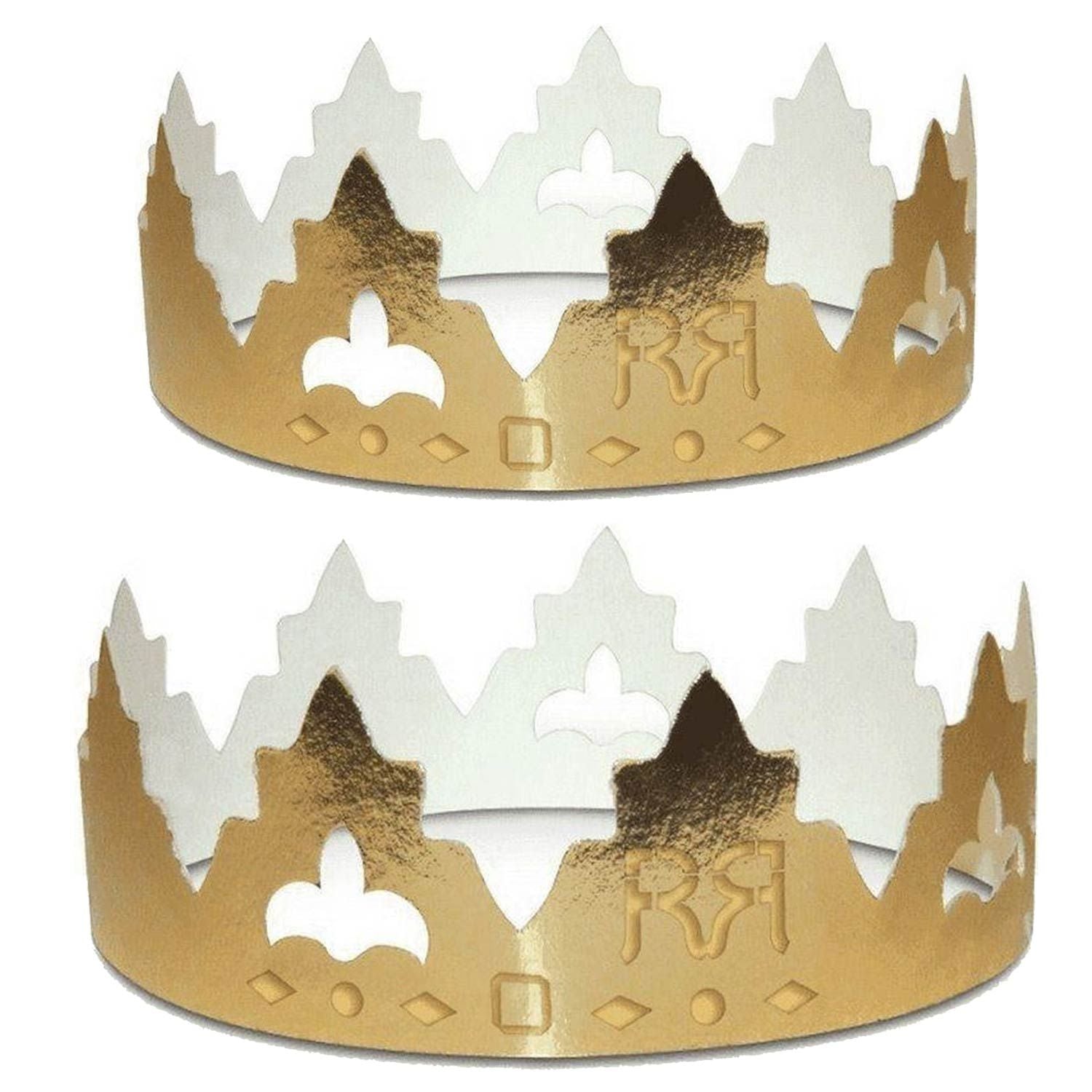 18 couronnes en carton pour galette des rois - Classique Chevalier diffusion - Mathon