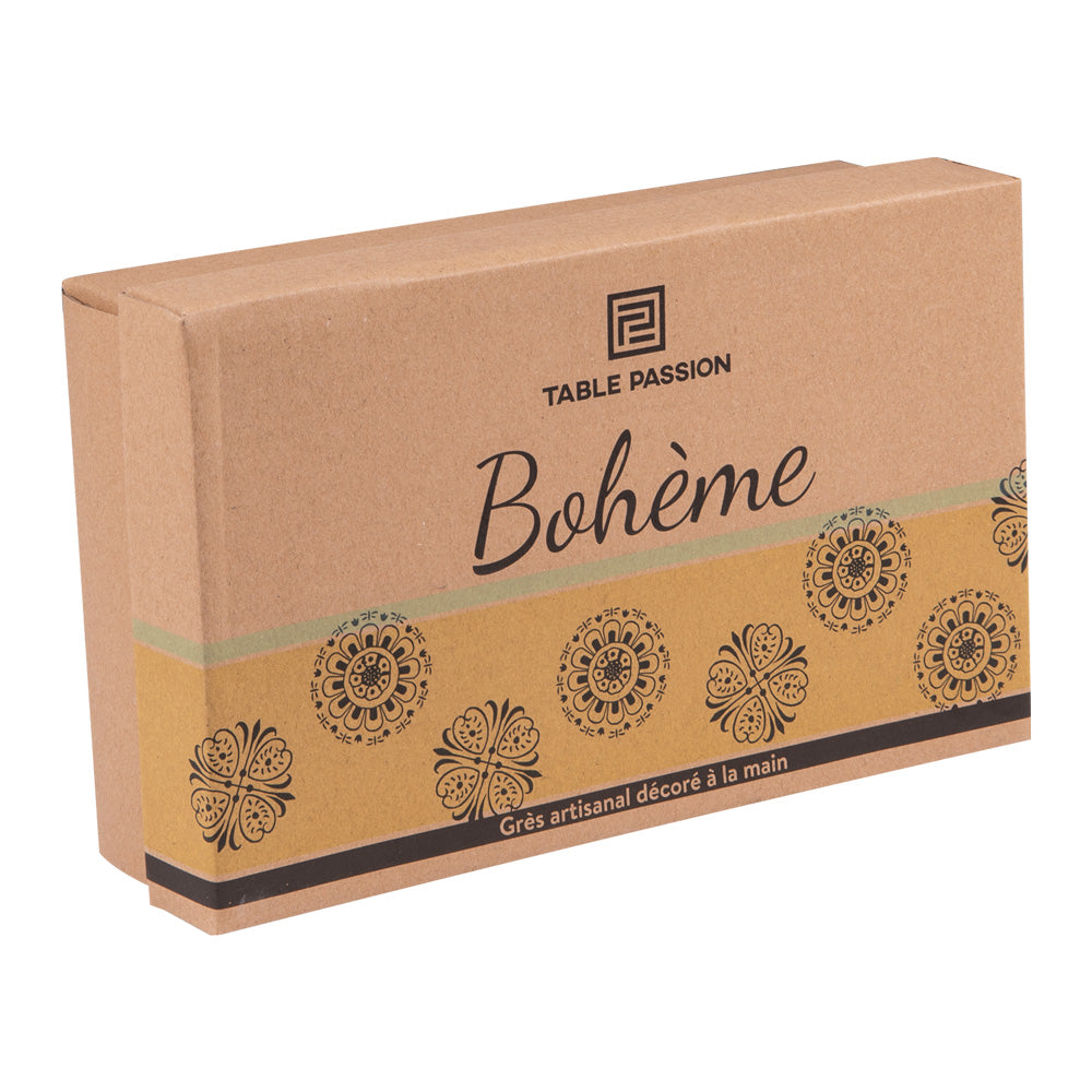 Coffret 6 tasses Bohème 17 cl Table passion - Mathon - 2