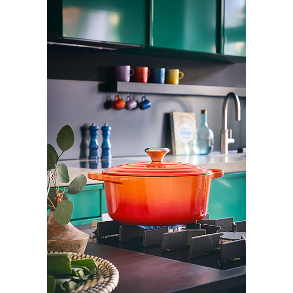 Cocotte fonte rond 26 cm volcanique Le Creuset - Mathon - 5
