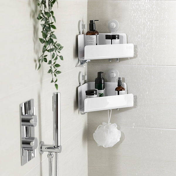 Ensemble de 2 étagères de douche en coin easystore Joseph Joseph - Mathon - 6