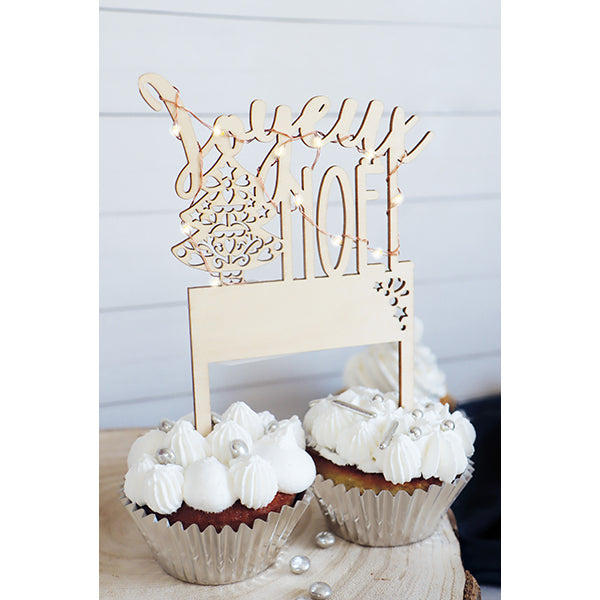 Décoration bois et LED Joyeux Noël Scrapcooking - Mathon - 2