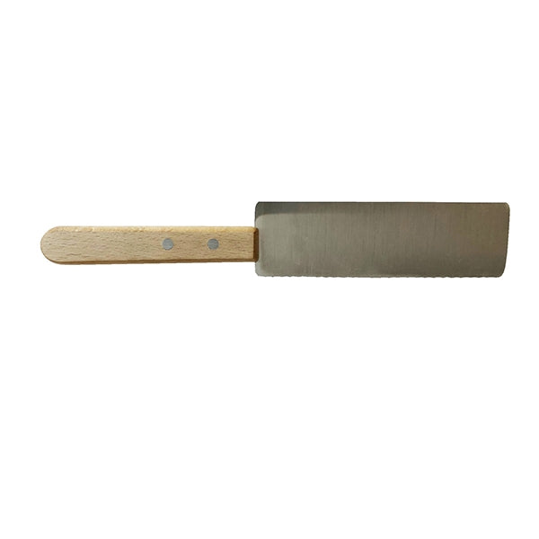 Couteau à raclette manche en hêtre 26 cm Roger Orfèvre - Mathon