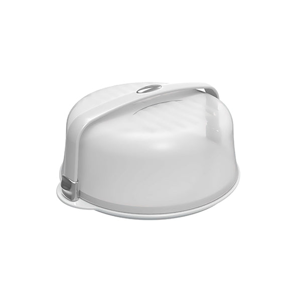 Boîte à gâteau ronde en plastique - Mathon