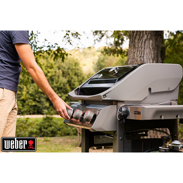 Barbecue à gaz Spirit II E-310 Plancha noir Weber - Mathon - 6