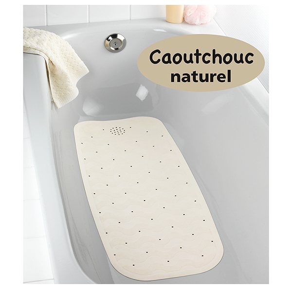 Tapis anti-dérapant baignoire en caoutchouc naturel Wenko by Maximex - Mathon - 2