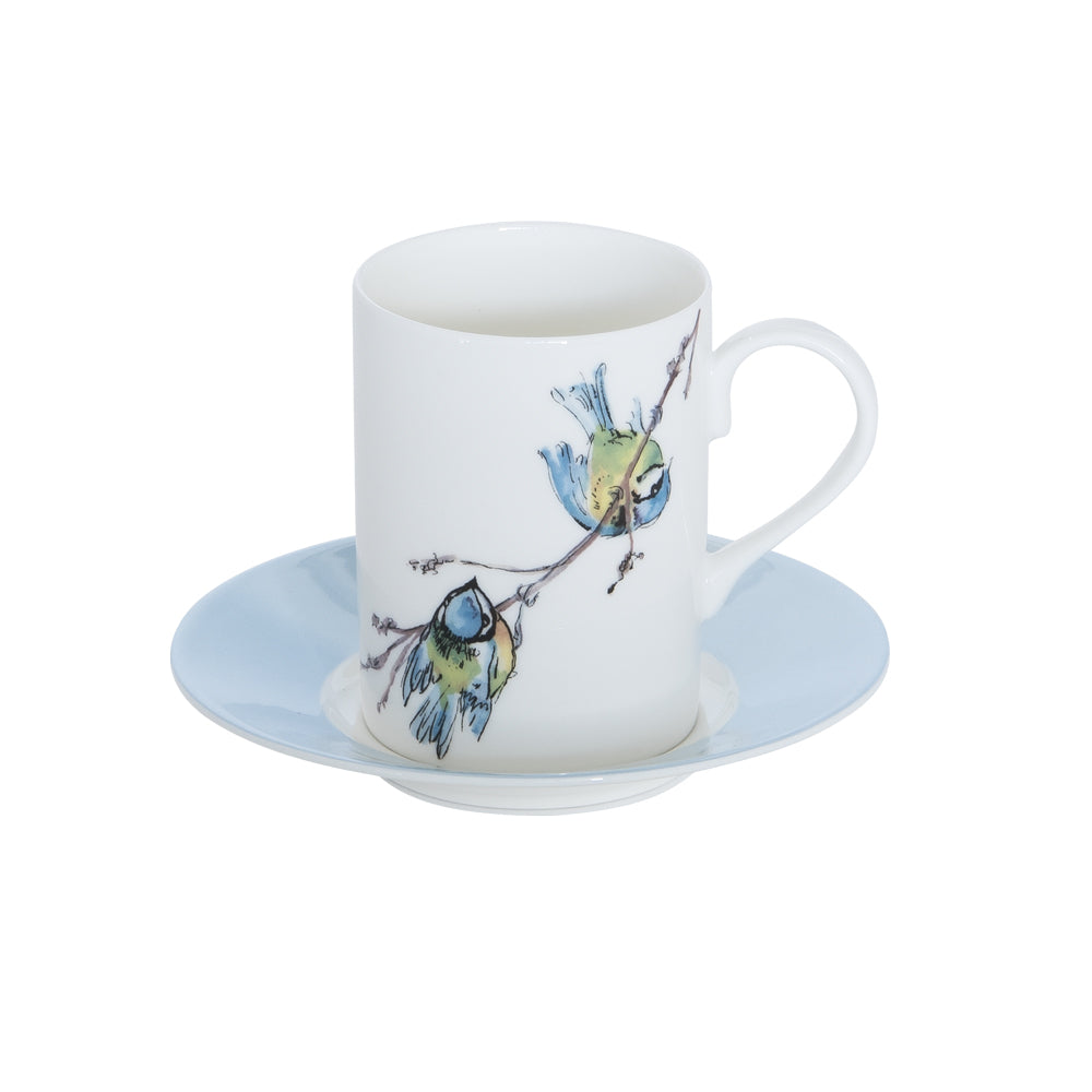 Set Mug et sous tasse Mésange Roy Kirkham - Mathon