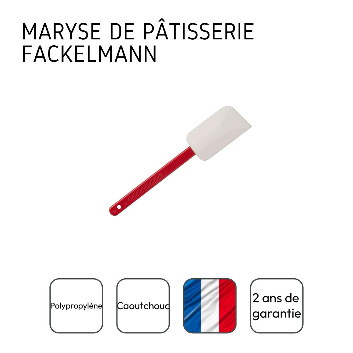 Acheter Maryse de pâtisserie et de cuisine manche en résine de 52 cm  Fackelmann ref. 35970