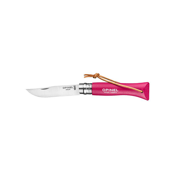 Couteau N°06 baroudeur Framboise Opinel - Mathon - 1