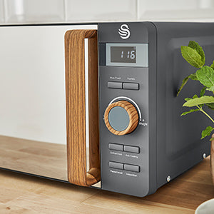 Micro-ondes Digital 20L Design Moderne Nordic 800 Blanc SM22036WHTNEU - Mathon - 9