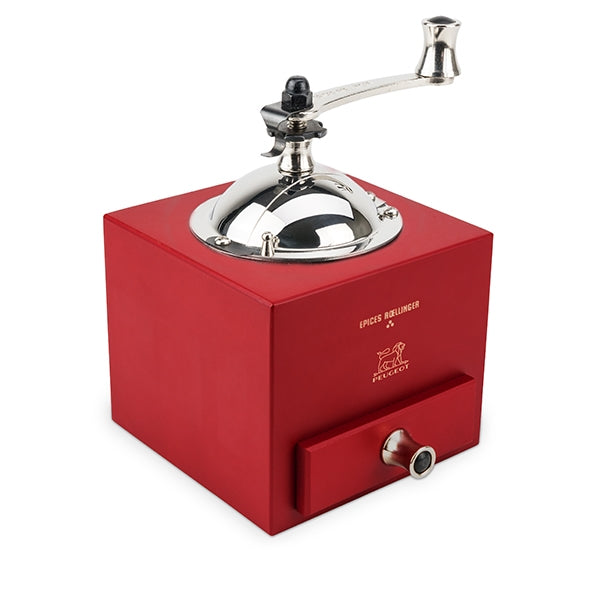 Moulin manuel à poivre hêtre Roellinger rouge piment Peugeot - Mathon - 1