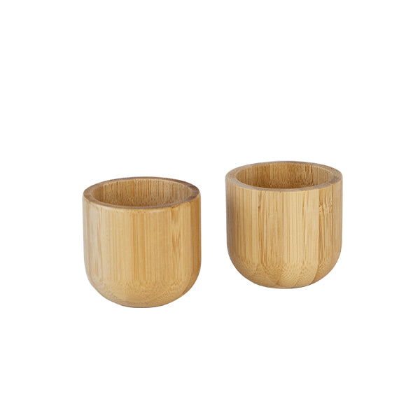2 coquetiers en bambou Pebbly - Mathon - 1