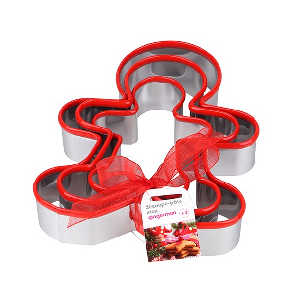 Set 3 Découpe-pâtes Gingerbread - Mathon - 1