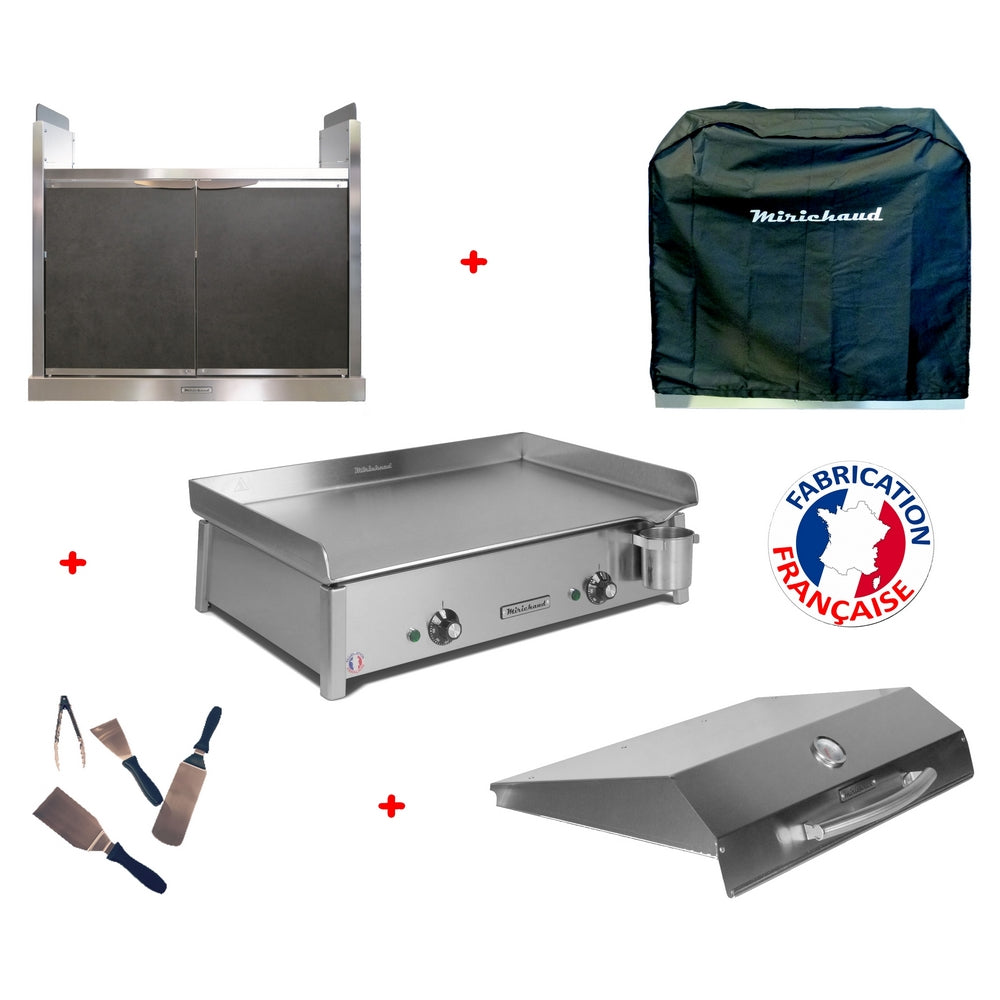 Pack plancha électrique Anthéa E650 + Meuble complet - Planchaelec - Mathon - 1