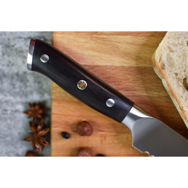 Couteau Fukito Ebene X50 modèle pain 23cm Fukito - Mathon - 2