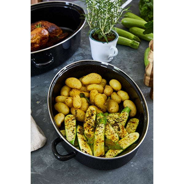 Roaster 42 cm acier émaillé Baumalu - Mathon - 2