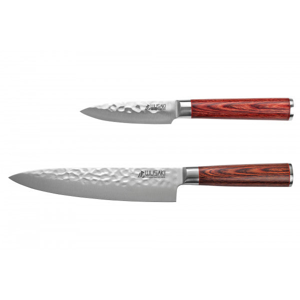 Coffret couteaux Chef + Office Wusaki Pakka X50 Wusaki - Mathon - 4