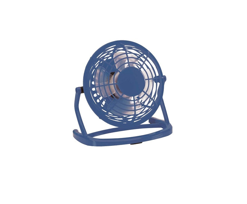 Mini ventilateur USB de 14 cm bleu Vendos85 - Mathon