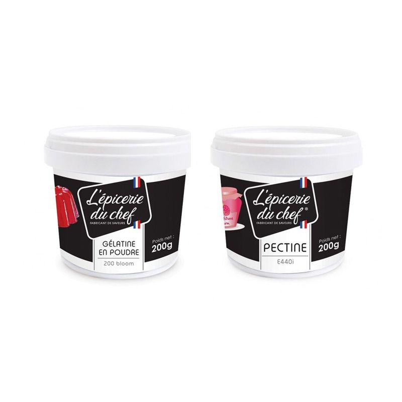 Pectine 200 g + gélatine 200 g Scrapcooking - Mathon