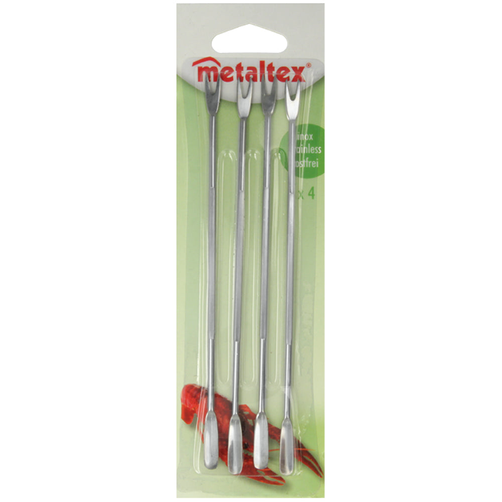 4 curettes à crustacées Metaltex - Mathon - 2