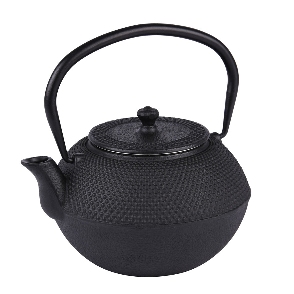 Théière en fonte avec filtre inox 1.2 l Asia noire Table passion - Mathon - 1