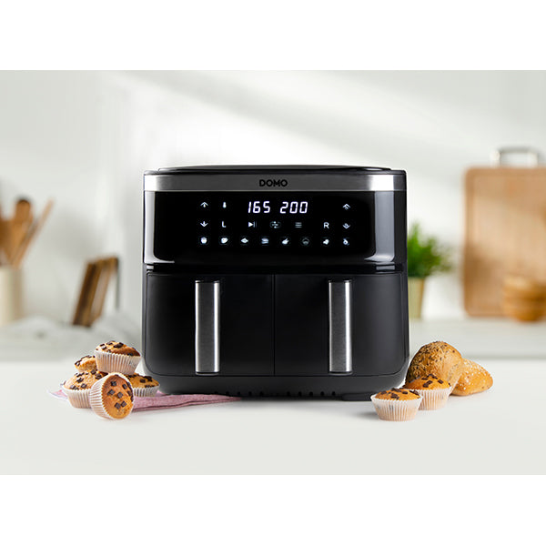 Déli Fryer double fry zone 2 x 4L Domo - Mathon - 5