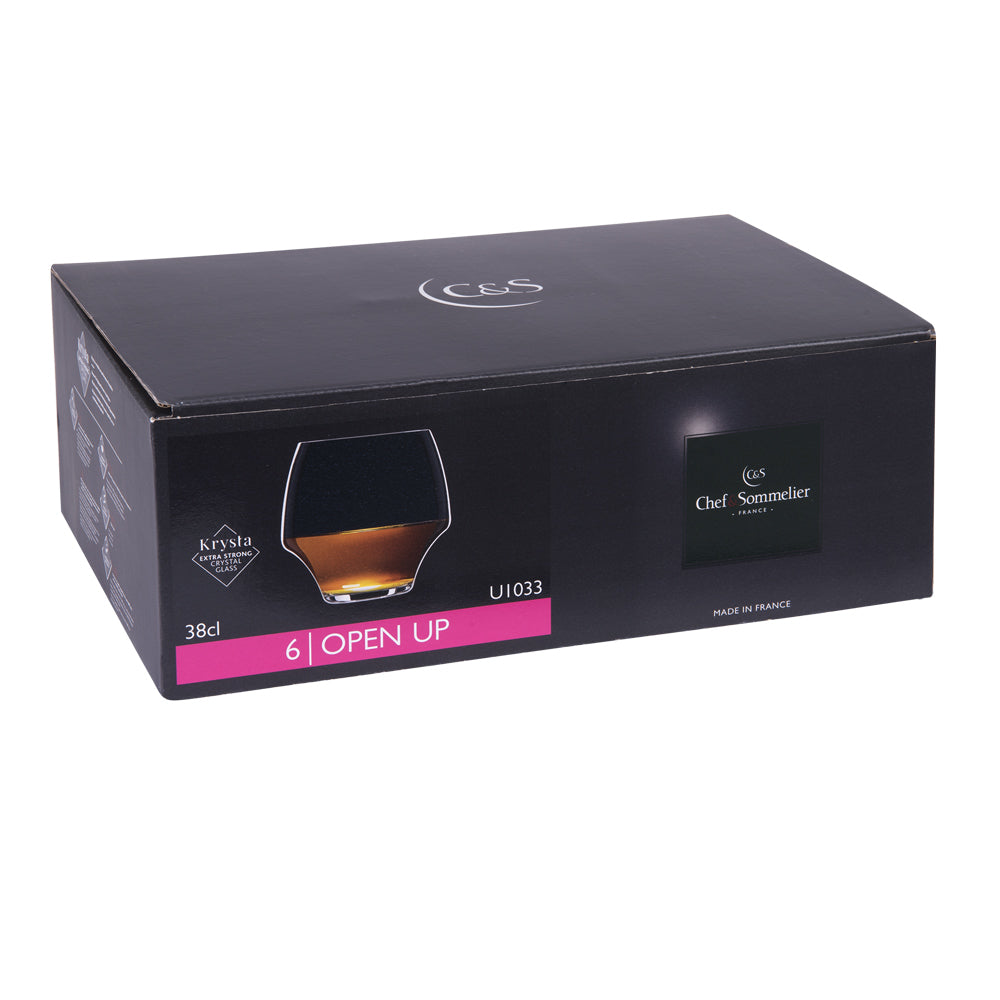 Open Up - 6 gobelets forme basse 38 cl Chef & Sommelier - Mathon - 2