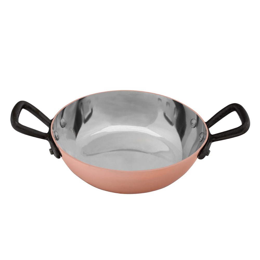 Plat à servir 20 cm rond poignées Baumalu - Mathon - 1