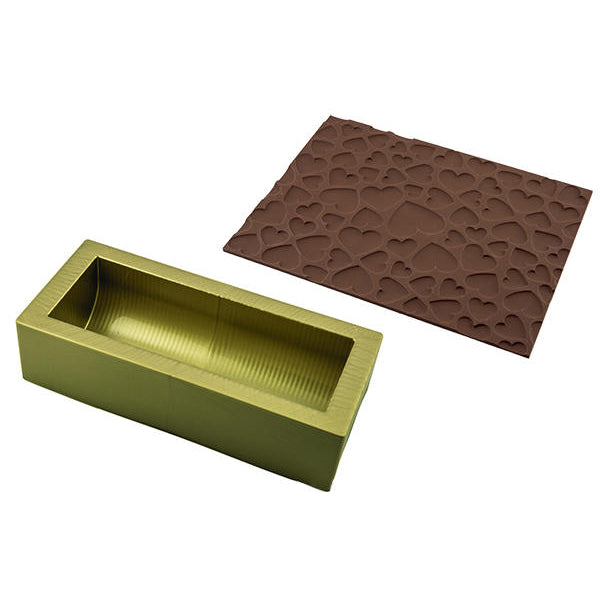 Kit moule bûche et tapis silicone Magic Love Silikomart - Mathon - 2