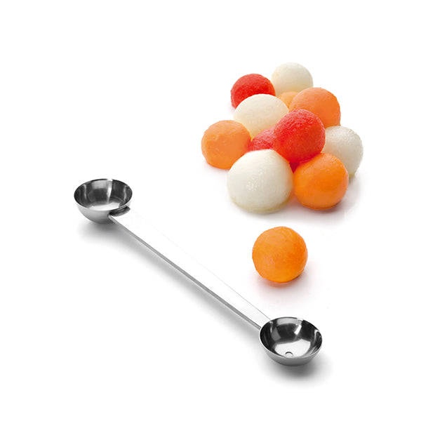 Cuillère parisienne double 2,5 et 3 cm Ibili - Mathon