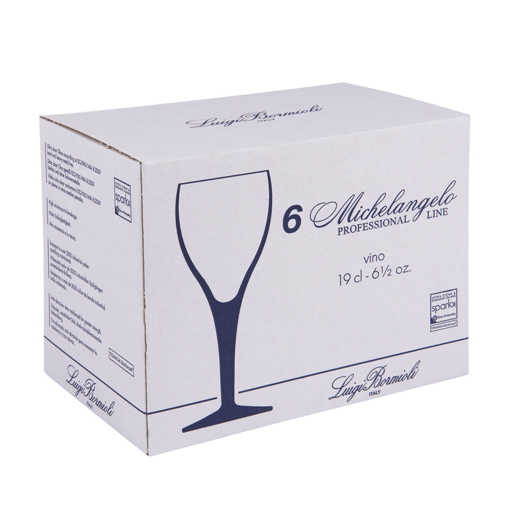 Verre à pied Michelangelo 19 cl (lot de 6) Bormioli Luigi - Mathon - 2