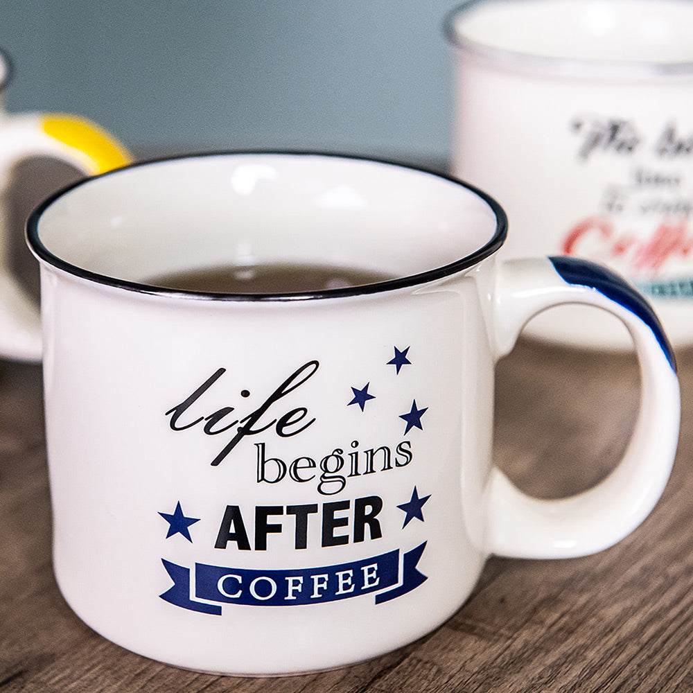 Mug Zinc 35 cl (lot de 3) Trend