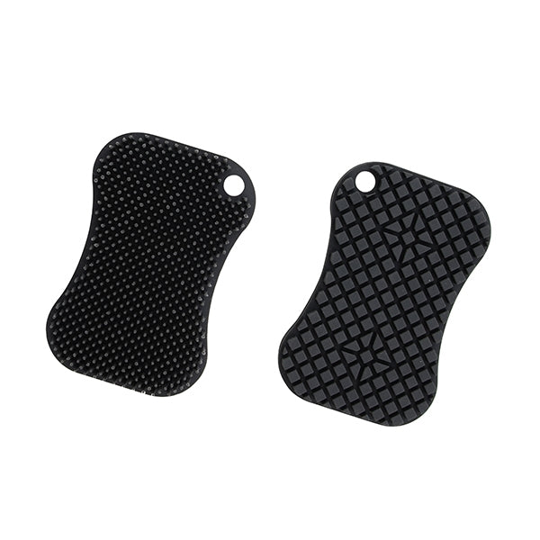 Eponge en silicone gris 12 x 8 cm - Mathon - 1