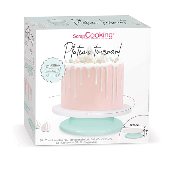 Plateau tournant 28 cm Scrapcooking - Mathon - 4