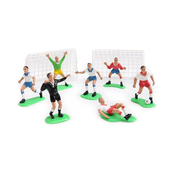 9 décorations Football pour gâteaux Scrapcooking - Mathon - 1