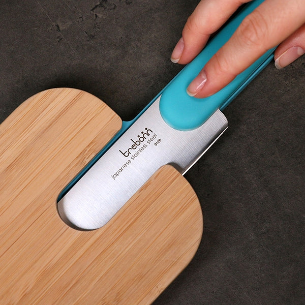 Planche à découper avec couteau à charcuterie intégré Trebonn - Mathon - 5