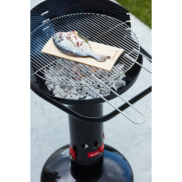 Barbecue au charbon en émail noir Loewy 45 Barbecook - Mathon - 4