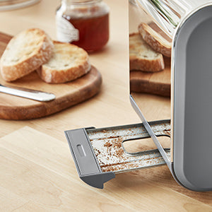 Grille-pain à Fente Large 2 tranches Design Moderne Nordic 900 Vert ST14610GRENEU - Mathon - 6