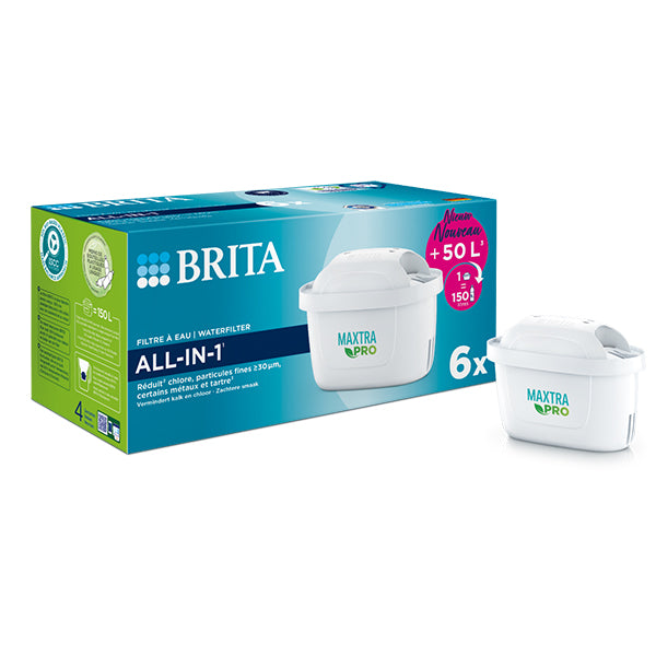 Cartouches Maxtra PRO pack 6 Brita france - Mathon - 1