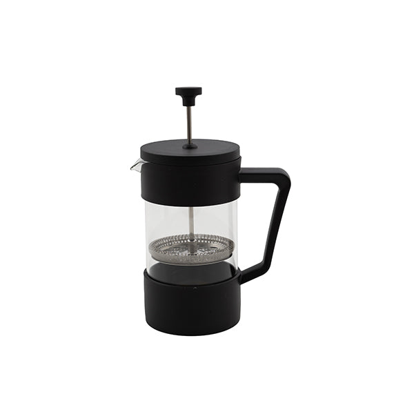 Cafetière à piston en verre 0,6 L noir Point Virgule - Mathon - 1