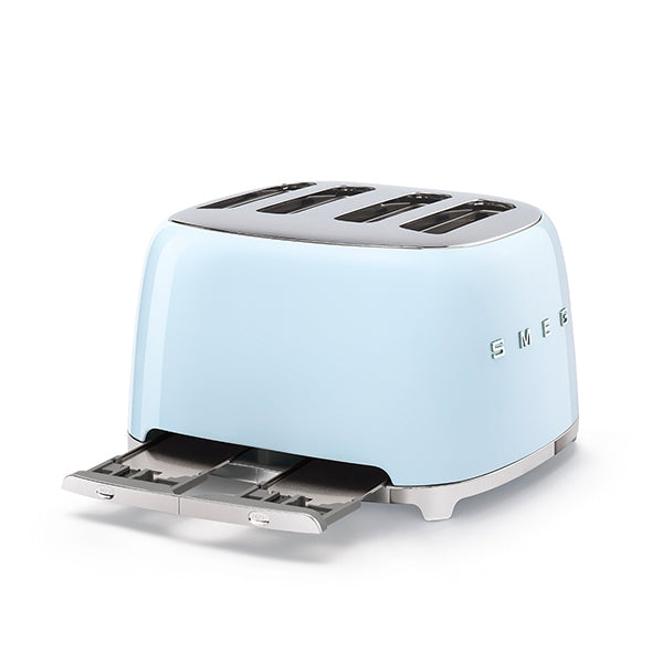 Toaster 4 fentes 2000 W TSF03PBEU bleu azur Smeg - Mathon - 2