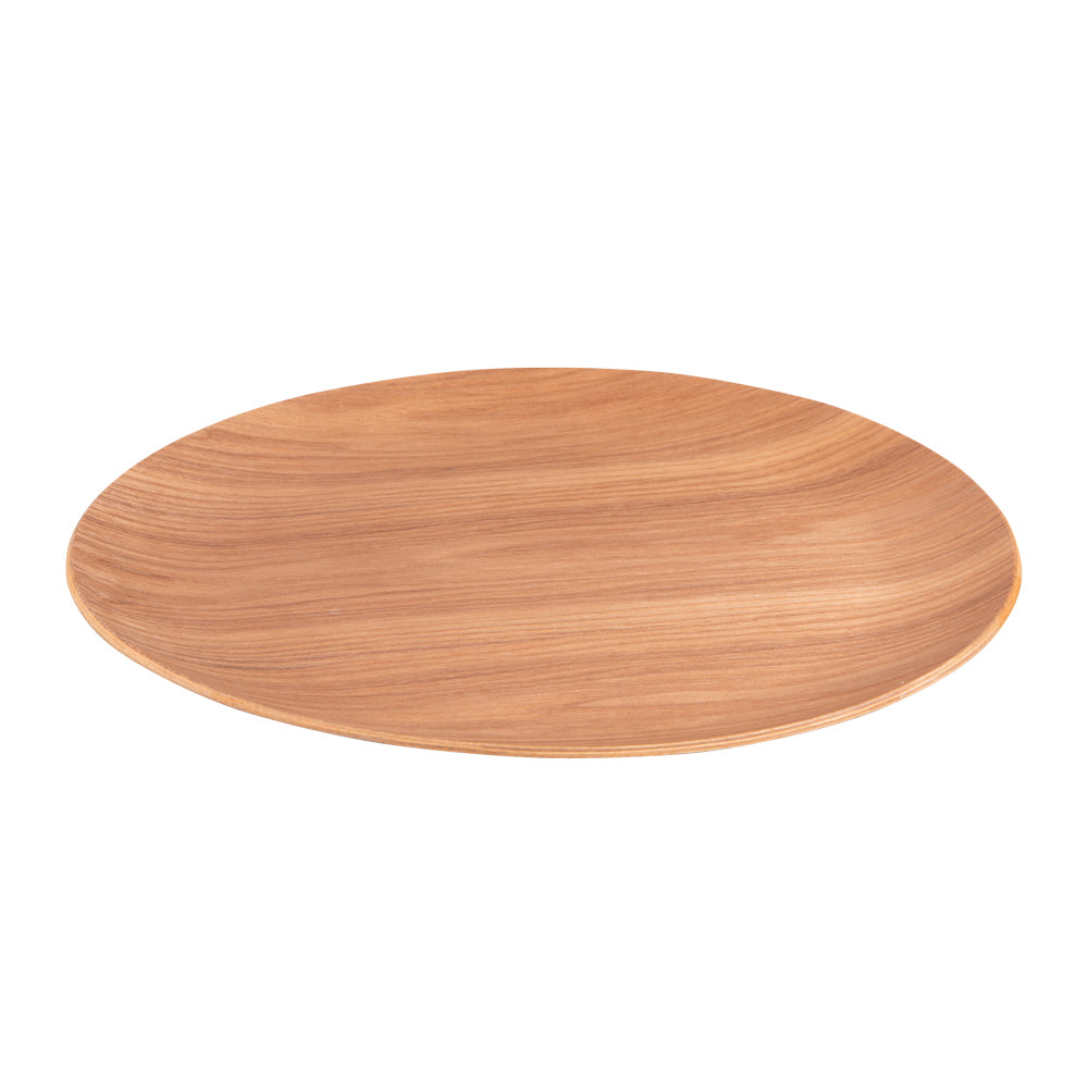 Assiette de présentation bois naturel 34 cm Table passion - Mathon - 2