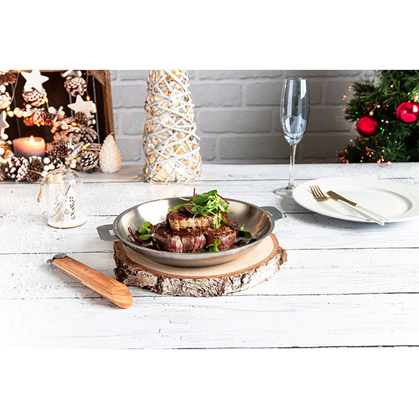 Poêle tout inox Mutine sans manche 20 cm Cristel - Mathon - 4