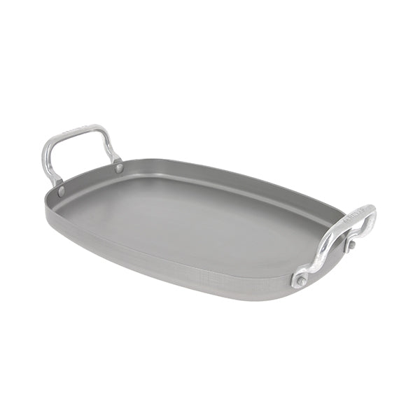 Plancha rectangulaire lisse acier Minéral B 38 x 26 cm De Buyer - Mathon - 1