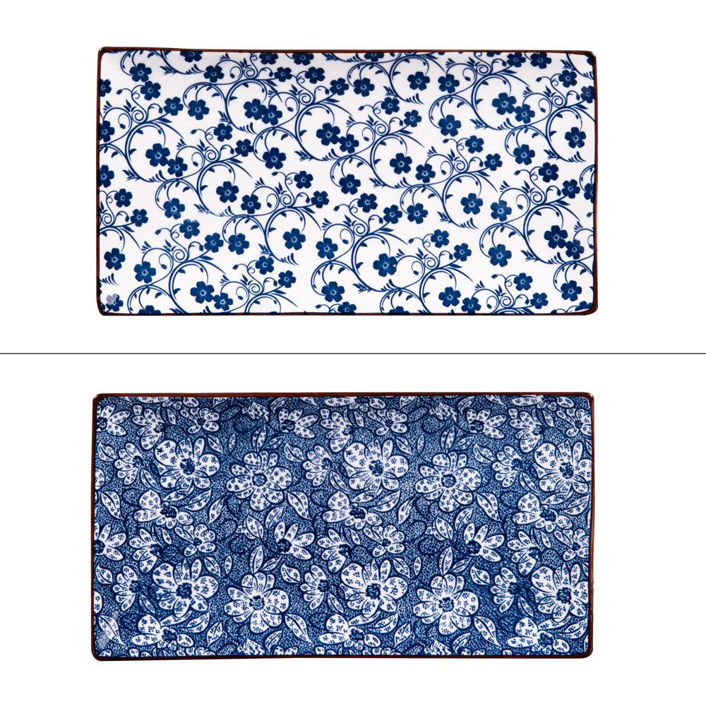 Plateau Sichuan 29x16 cm noir (lot de 2) Table passion - Mathon - 1