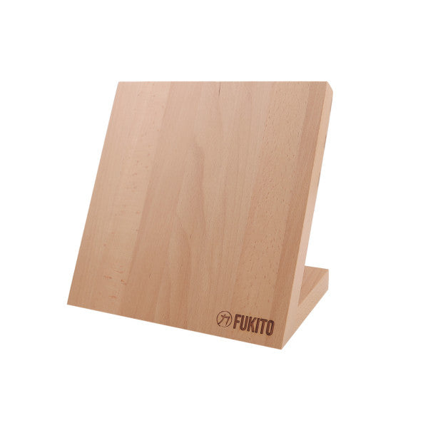 Bloc pour couteaux vide magnétique 4 emplacements en hêtre Fukito Fukito - Mathon - 1