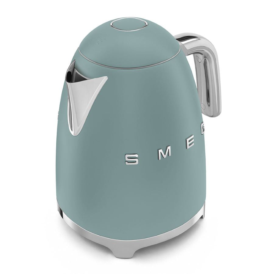 Bouilloire 1,7L vert émeraude mat Smeg - Mathon
