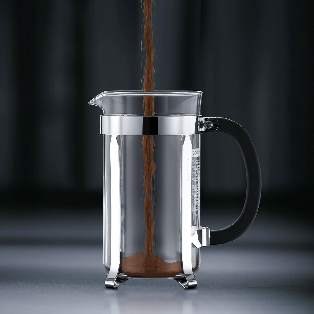 Cafetière Chambord 8 tasses en inox noir - avec boîte Bodum - Mathon - 2