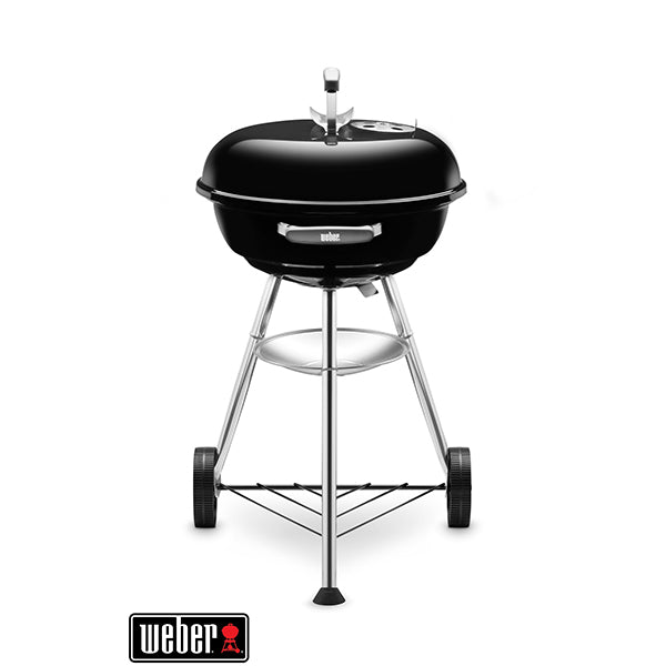 Barbecue à charbon Compact Kettle 47 cm noir Weber - Mathon - 1