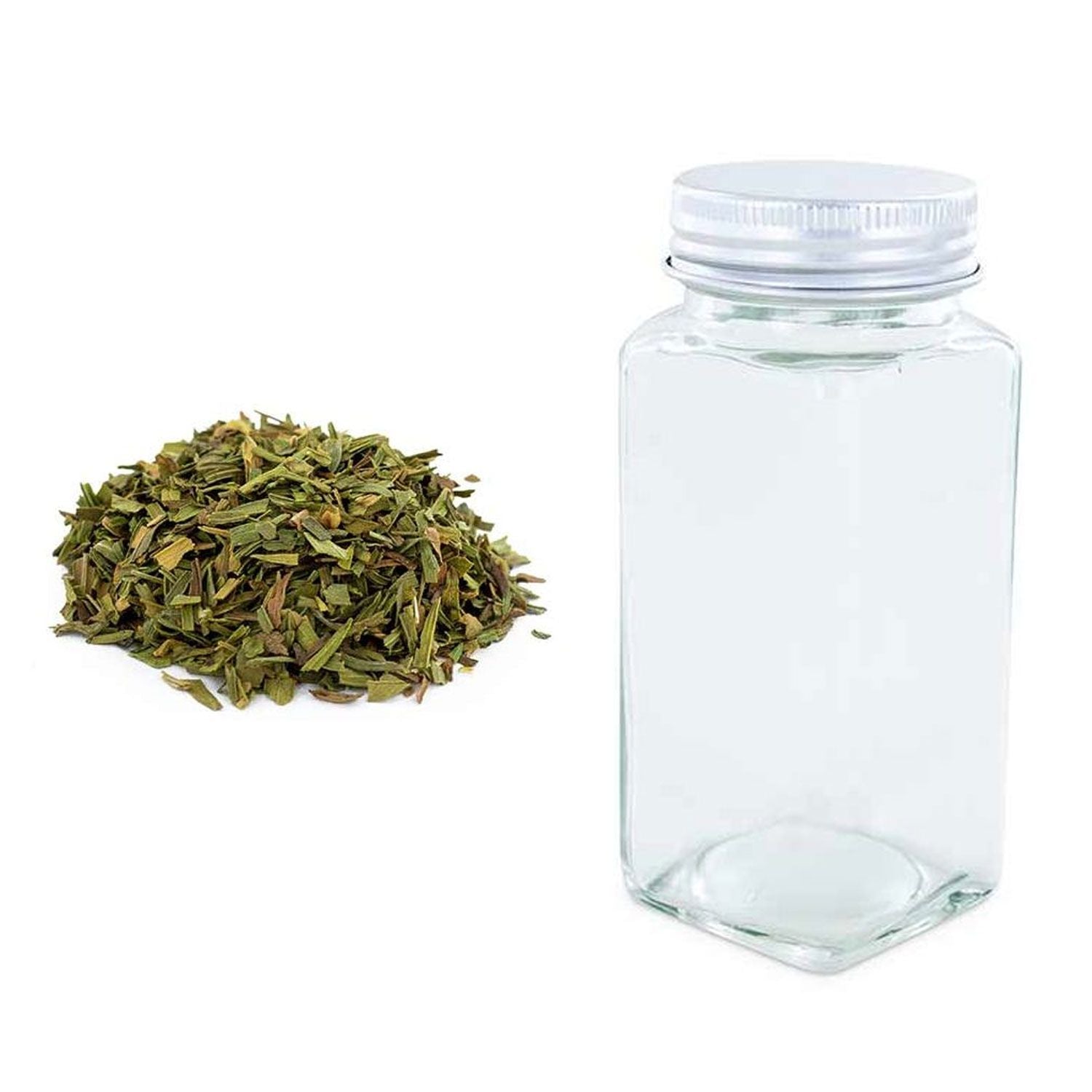 Flacon à épices poudreur + estragon bio 20 g Aromandise - Mathon